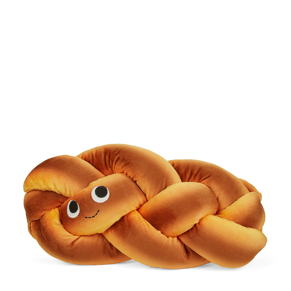 Yummy World Challah Bread 12" Plush (PRE-ORDER) - Kidrobot - Shop Designer Art Toys at Kidrobot.com