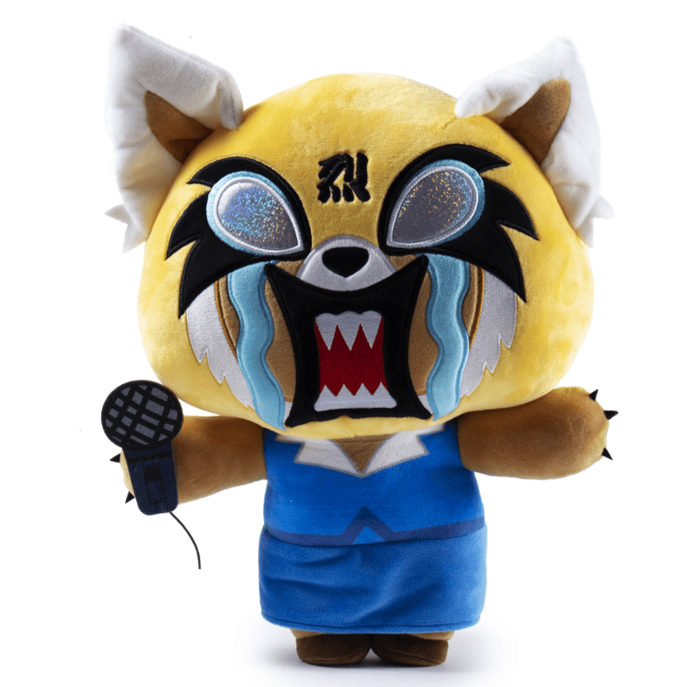 Aggretsuko Rage HugMe Shake Action Vibrating Plush Kidrobot