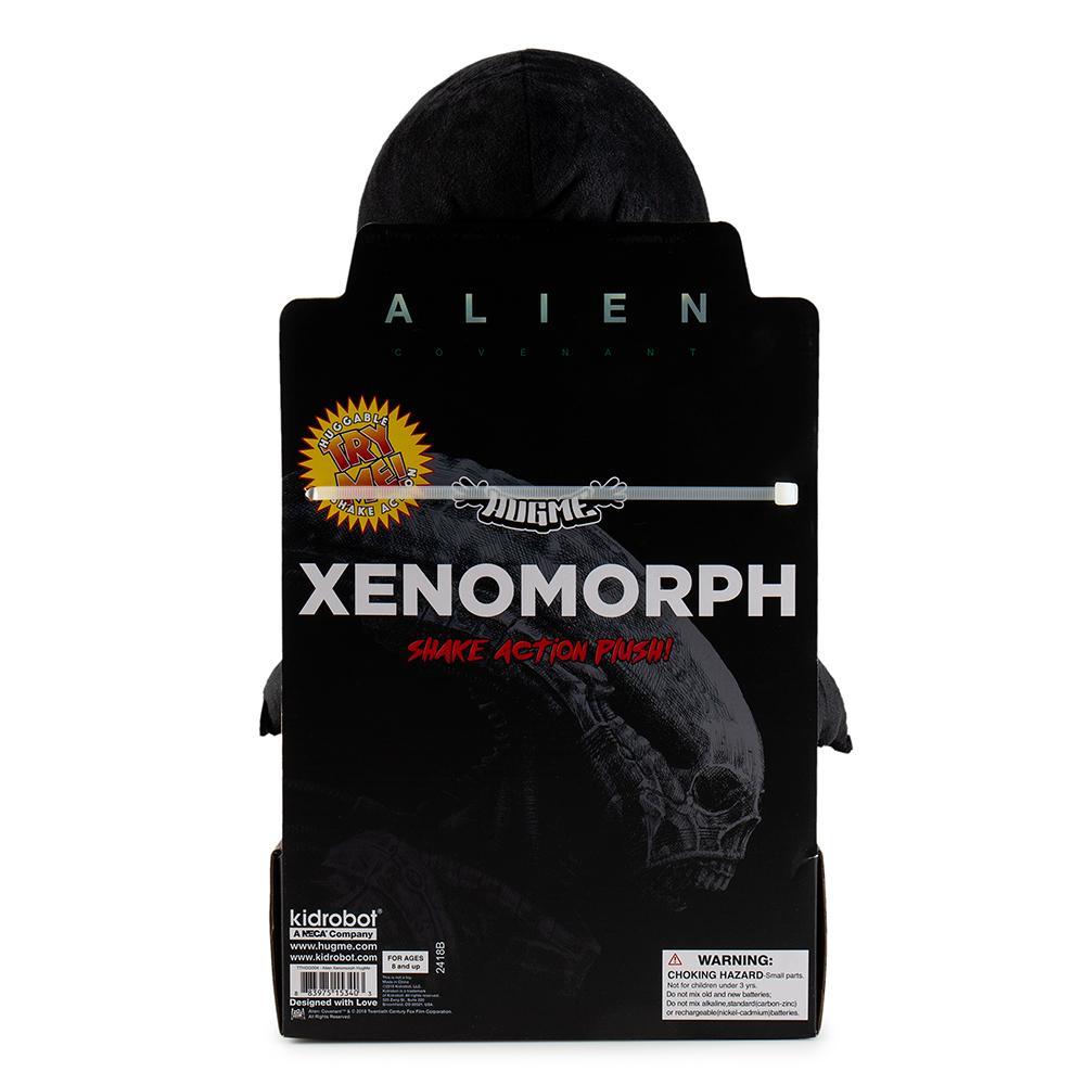 16-inch Alien Xenomorph HugMe vibrating plush toy by Kidrobot, soft and detailed plush with vibrating feature, inspired by Alien film.