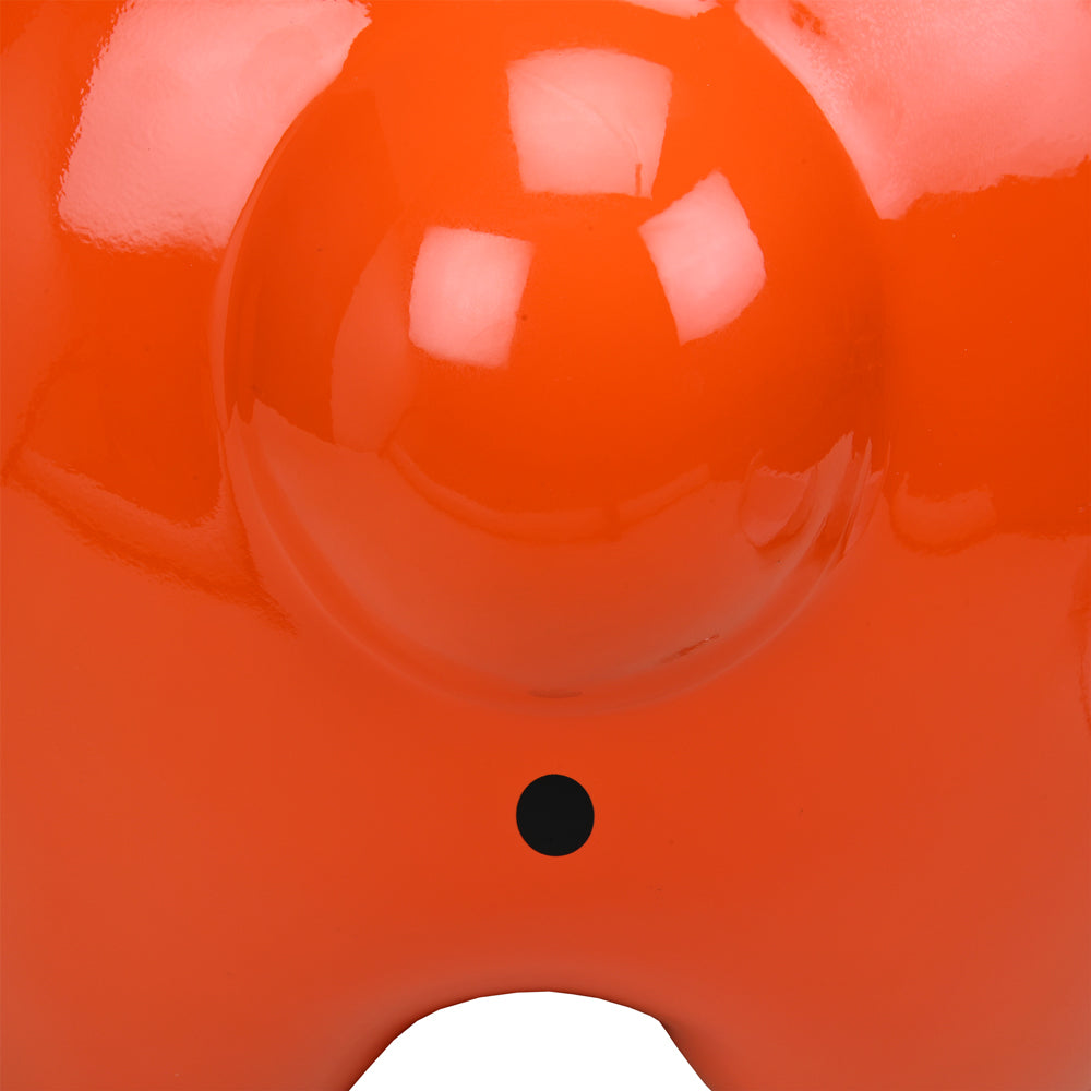 Kidrobot Art Giant Buddies 4 Lyfe Smorkin' Labbit fiberglass stool showing the colorful, cartoon-style Labbit design and glossy finish.