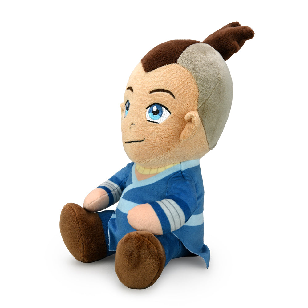 Avatar: The Last Airbender Sokka 8-inch Phunny plush toy with soft fabric and detailed character features.