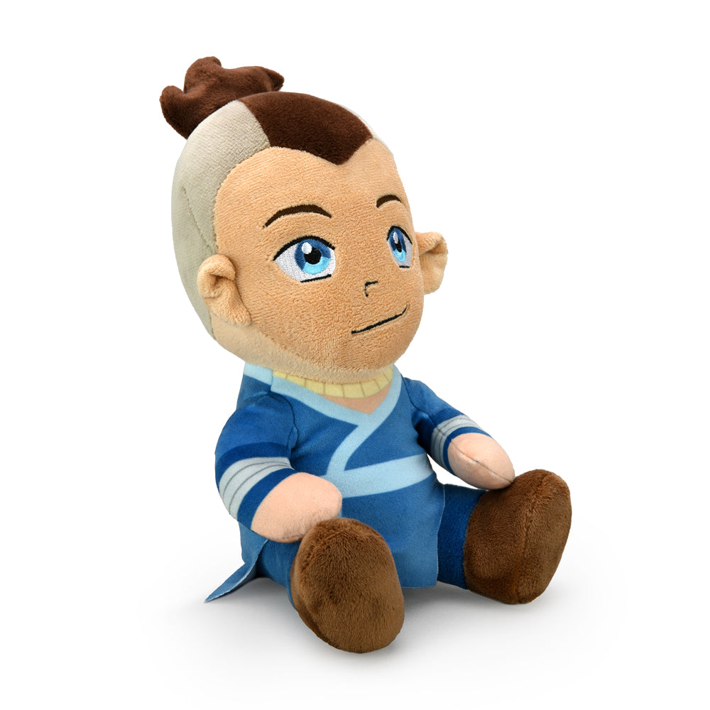 8-inch Sokka plush from Avatar: The Last Airbender, soft Phunny plush toy with detailed character features.