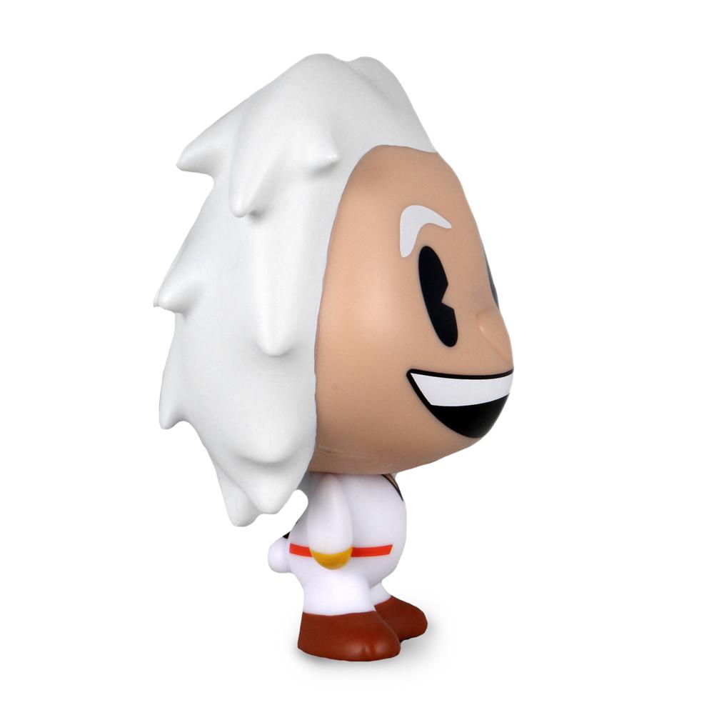 Back to the Future Doc Brown BHUNNY 4-inch vinyl figure, featuring detailed design and iconic appearance from the movie series.