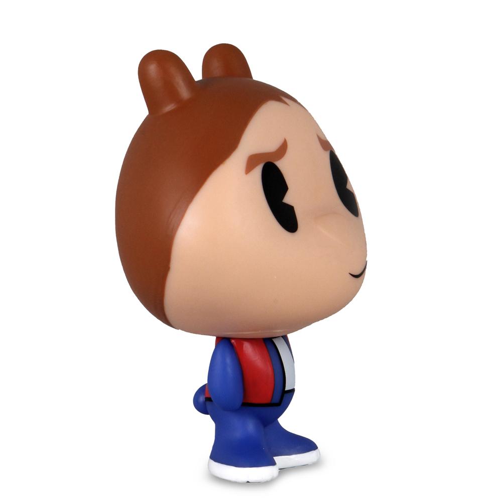 Back to the Future Marty McFly BHUNNY 4-inch vinyl figure, featuring detailed design and classic character pose.
