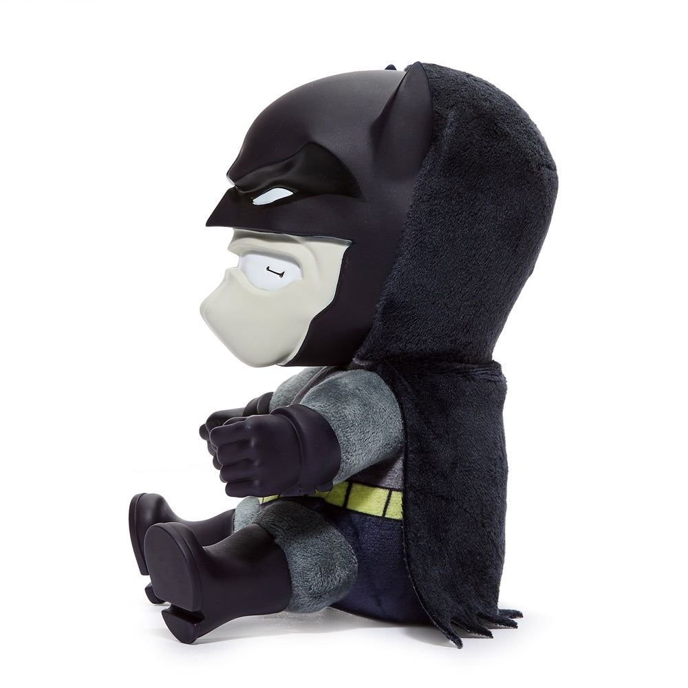 Dark Knight Batman 8-inch Roto Phunny Plush by DC Comics featuring soft fabric and detailed bat costume.