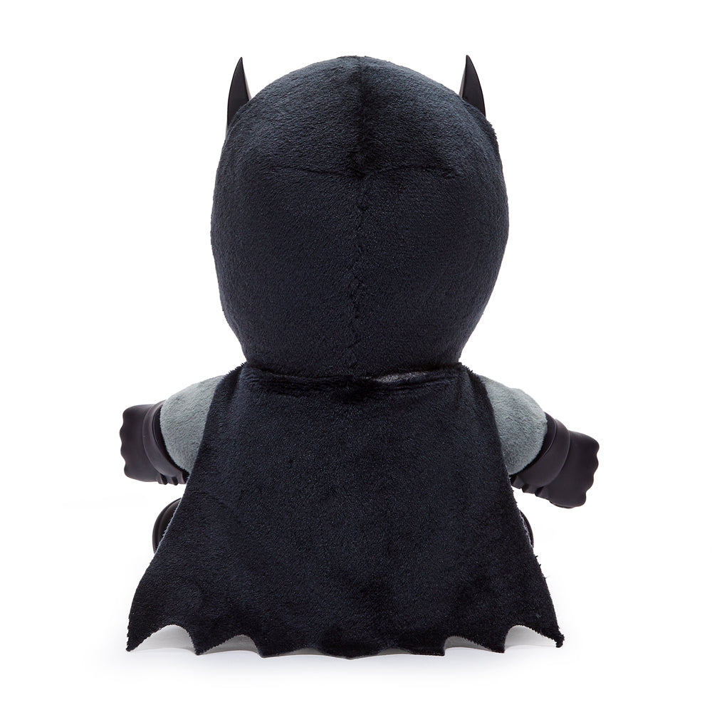 Batman Dark Knight 8-inch Roto Phunny Plush by Kidrobot, featuring a soft, detailed DC Comics Batman plush toy.