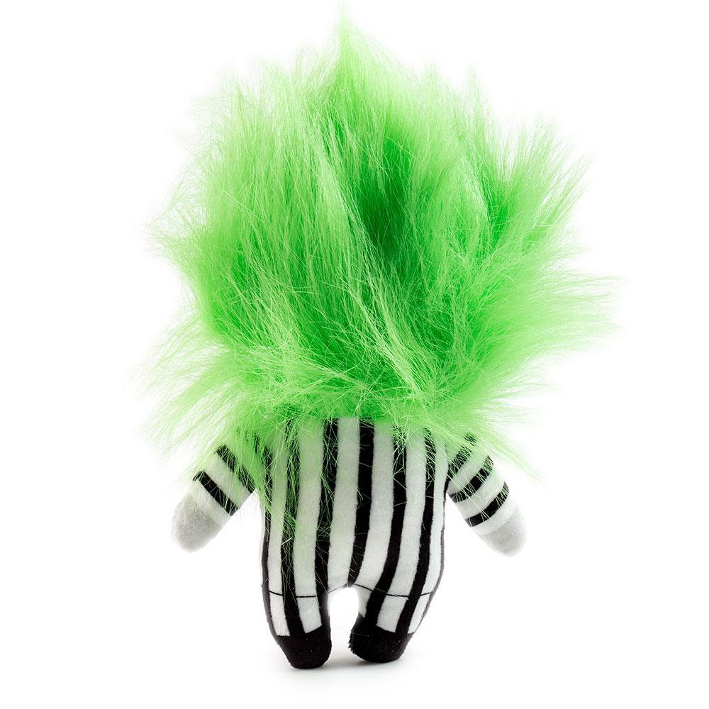 Beetlejuice Phunny plush by Kidrobot featuring a soft, detailed plush toy of Beetlejuice from the popular animated series.