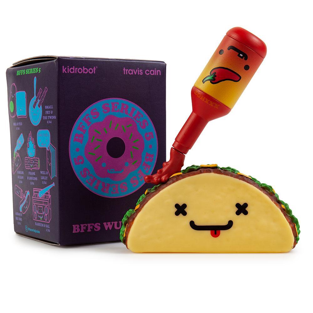 Vinyl BFFs Best Friends Forever Mini Figure Series 5 by Travis Cain, single blind box collectible figure with colorful design.