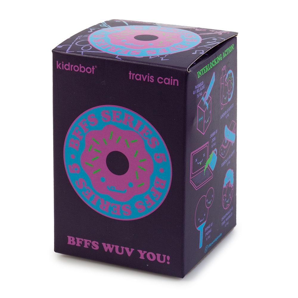 Vinyl BFFs Best Friends Forever Mini Figure Series 5 by Travis Cain, single blind-boxed collectible figure with colorful design