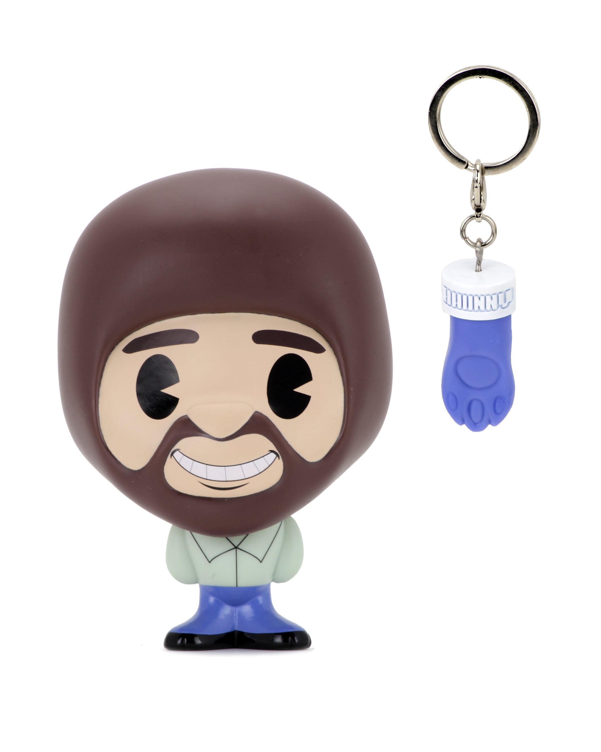 Bob Ross BHUNNY 4" Vinyl Figure (II-20) - Kidrobot - Designer Art Toys