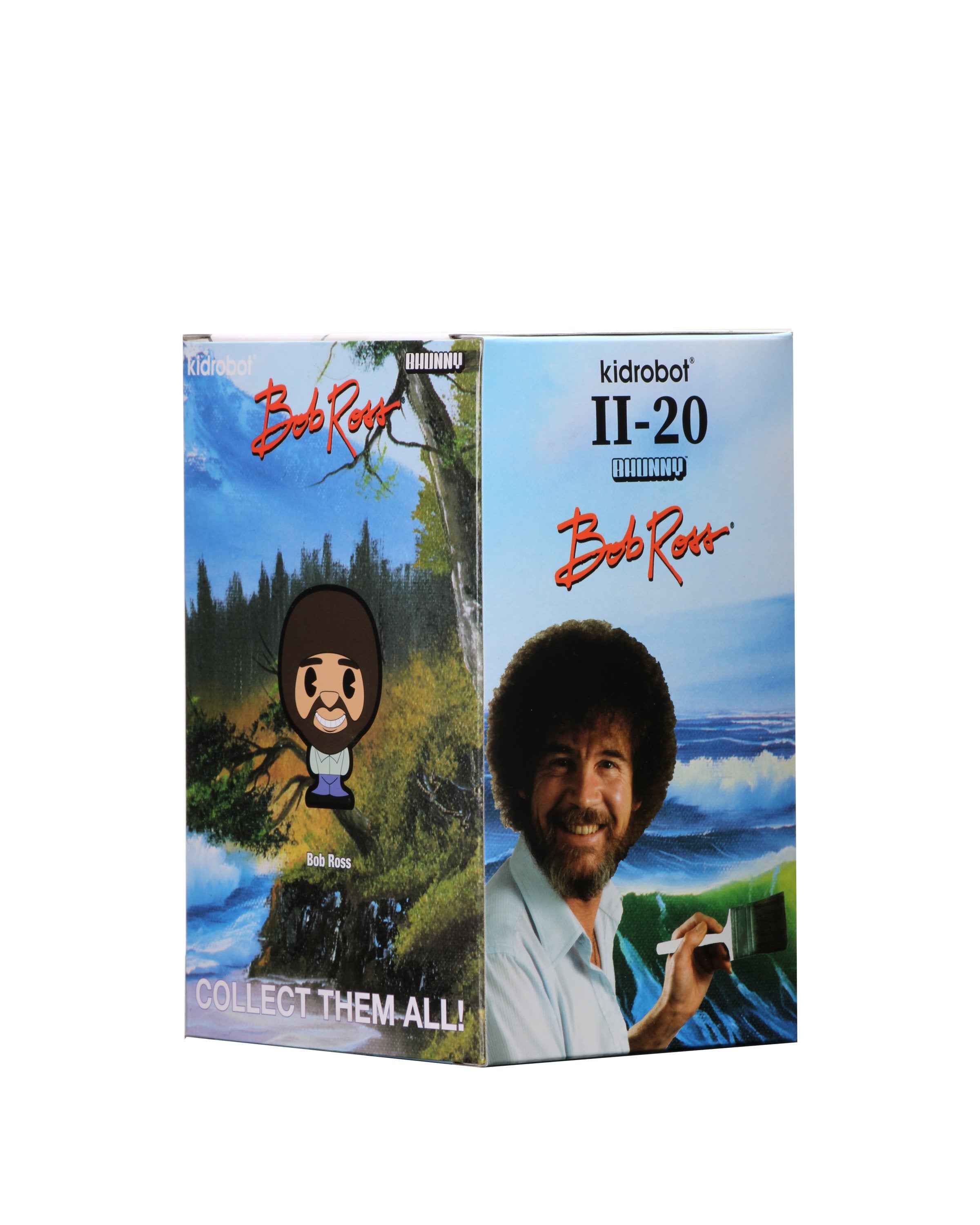 Bob Ross BHUNNY 4" Vinyl Figure (II-20) - Kidrobot - Designer Art Toys