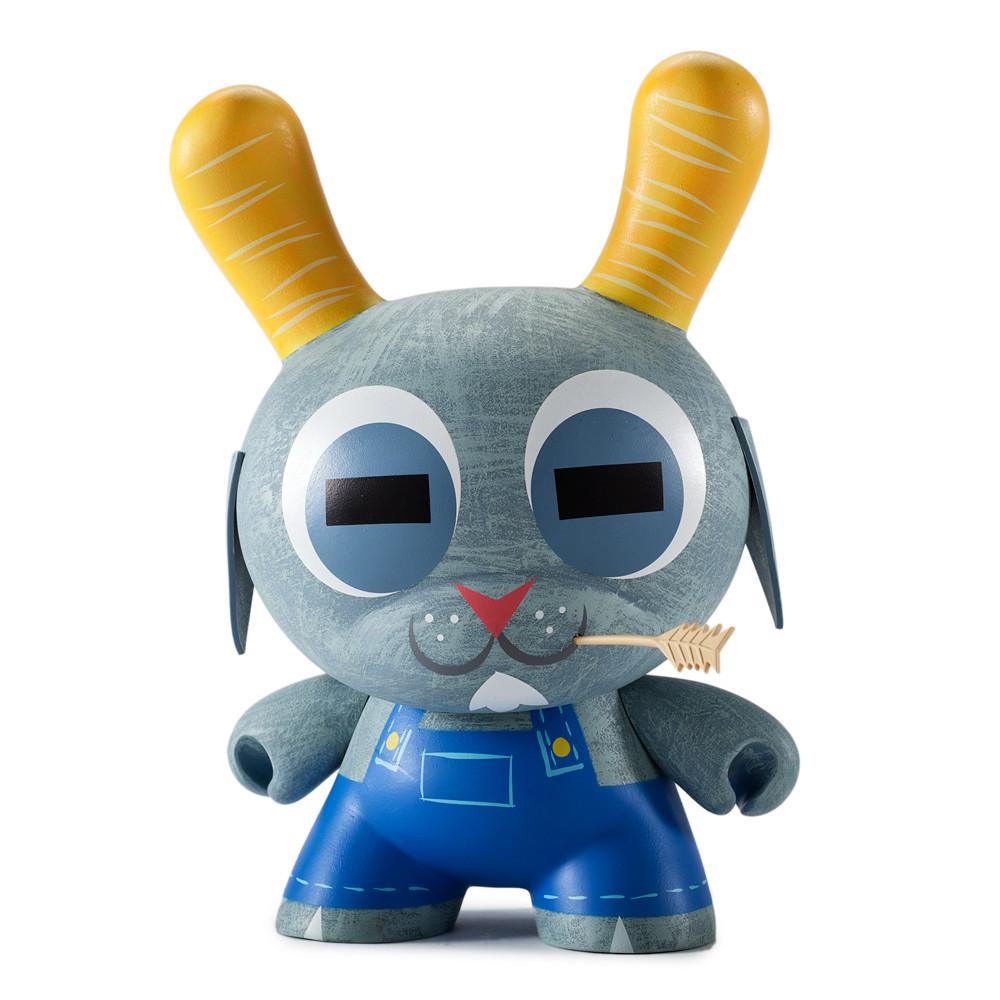 8-inch Buck Wethers Dunny vinyl figure by Amanda Visell, featuring a whimsical, artistic design with detailed sculpting.