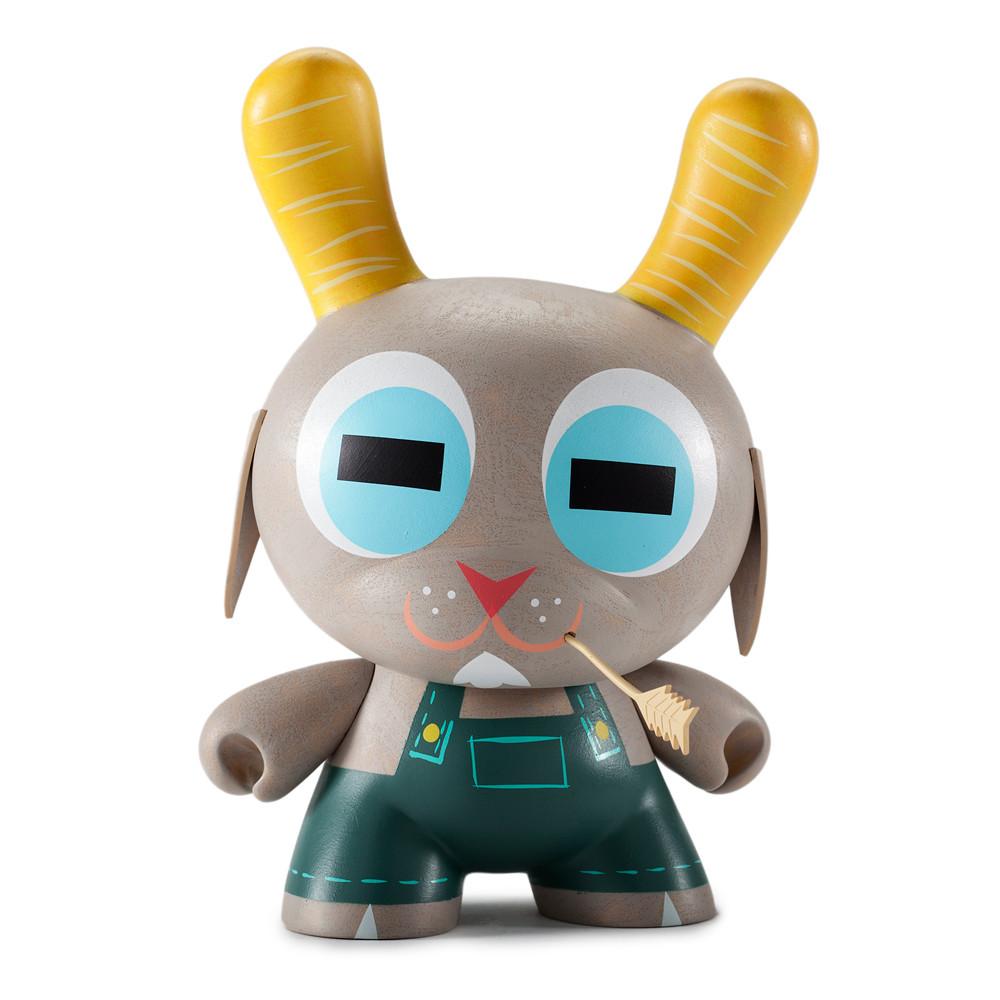 8-inch Buck Wethers Dunny vinyl figure by Amanda Visell, featuring a whimsical design with detailed painted features.