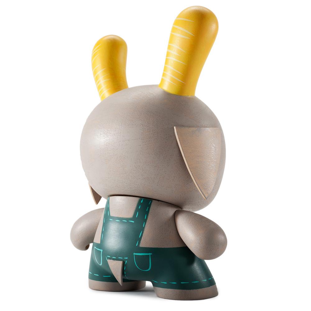 8-inch Buck Wethers Dunny vinyl figure by Amanda Visell featuring a whimsical, detailed character design with vibrant colors.