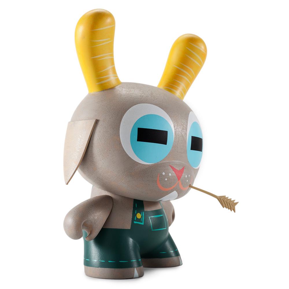 8-inch Buck Wethers Dunny vinyl figure by Amanda Visell, featuring a whimsical design with detailed painted features.