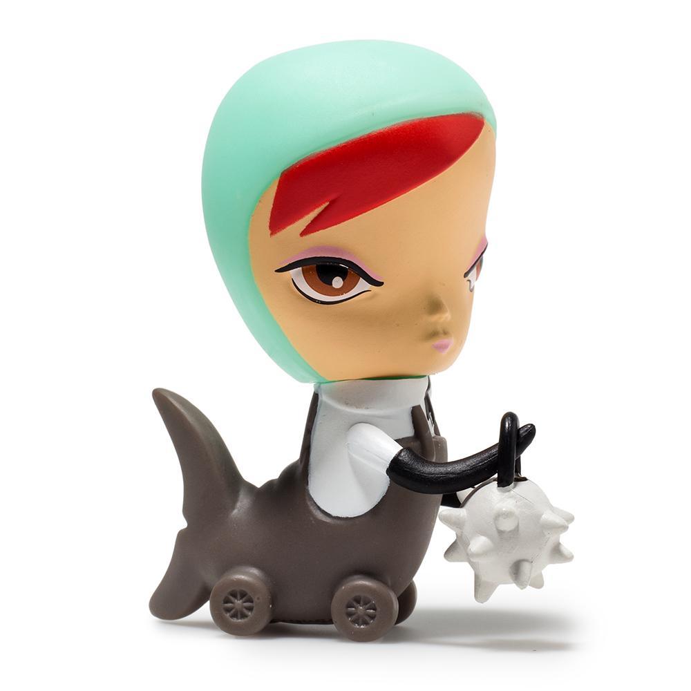 Dark Harbor mini figure by Kathie Olivas and Brandt Peters, vinyl collectible with detailed design, boxed and ready for display.
