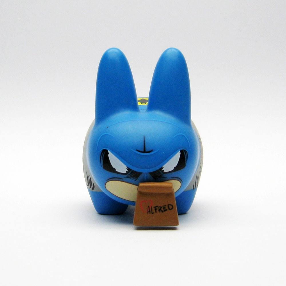 Warner Bros. DC Labbit Batman vinyl figure, 2.5-inch collectible toy featuring Batman design and detailed features.