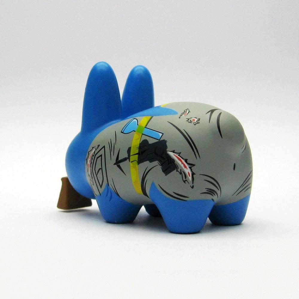 Warner Bros. DC Labbit Batman vinyl figure, 2.5-inch collectible toy with Batman design and detailed features.