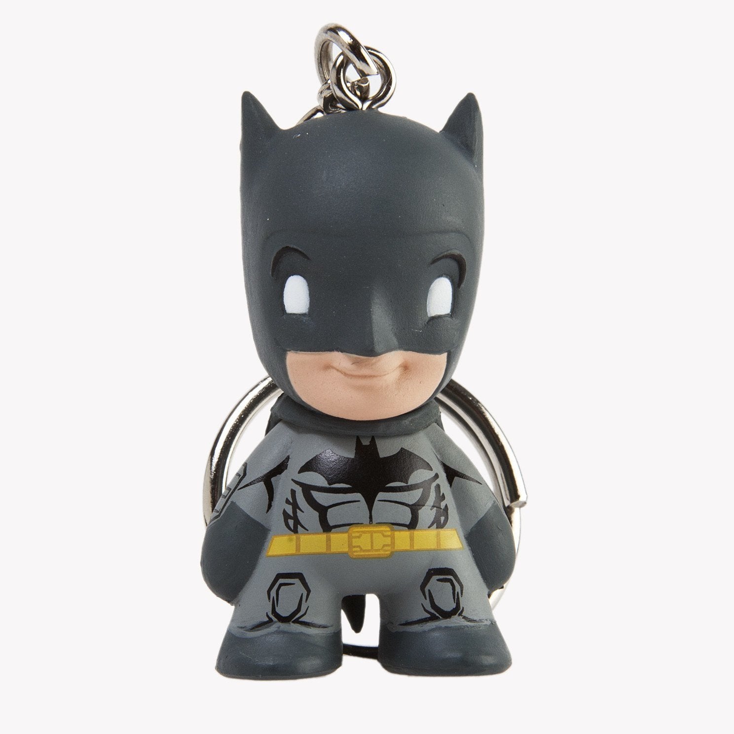 Gray DC Universe Batman keychain with vinyl and metal components ...