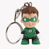 Green Lantern 1.5-inch keychain featuring DC Universe logo, made of vinyl and metal, by Warner Bros.