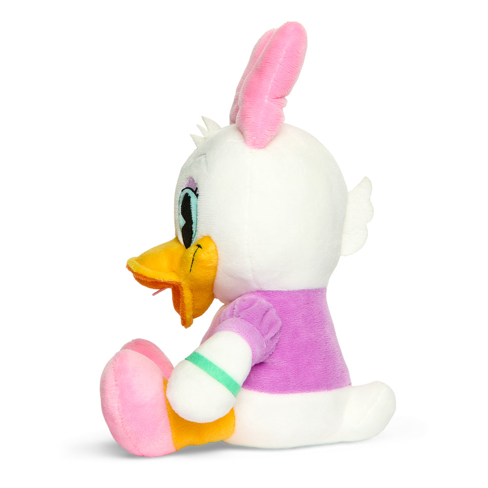 Disney Daisy Duck 7.5-inch Phunny Plush by Kidrobot featuring soft fabric and detailed character design