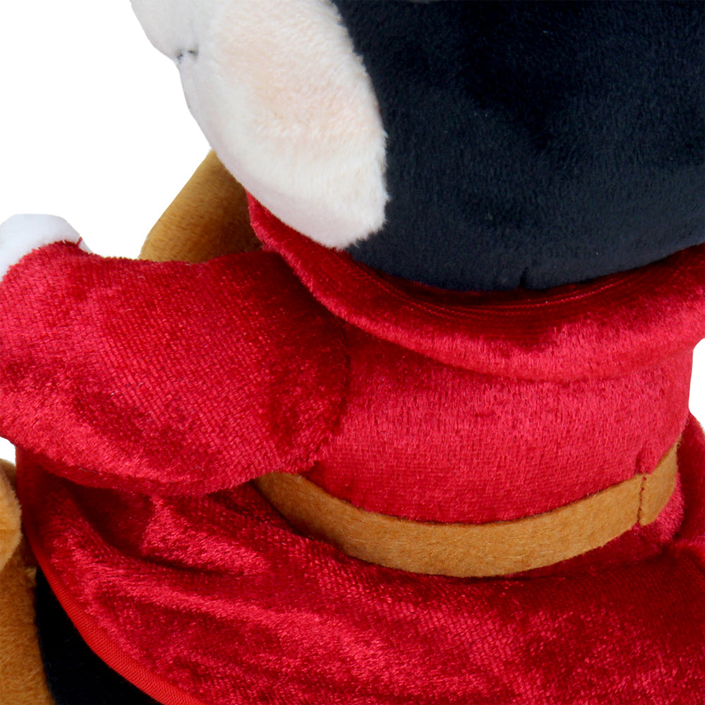 Disney Fantasia Sorcerer Mickey plush toy, 8-inch Phunny plush featuring colorful Sorcerer Mickey character from Fantasia.