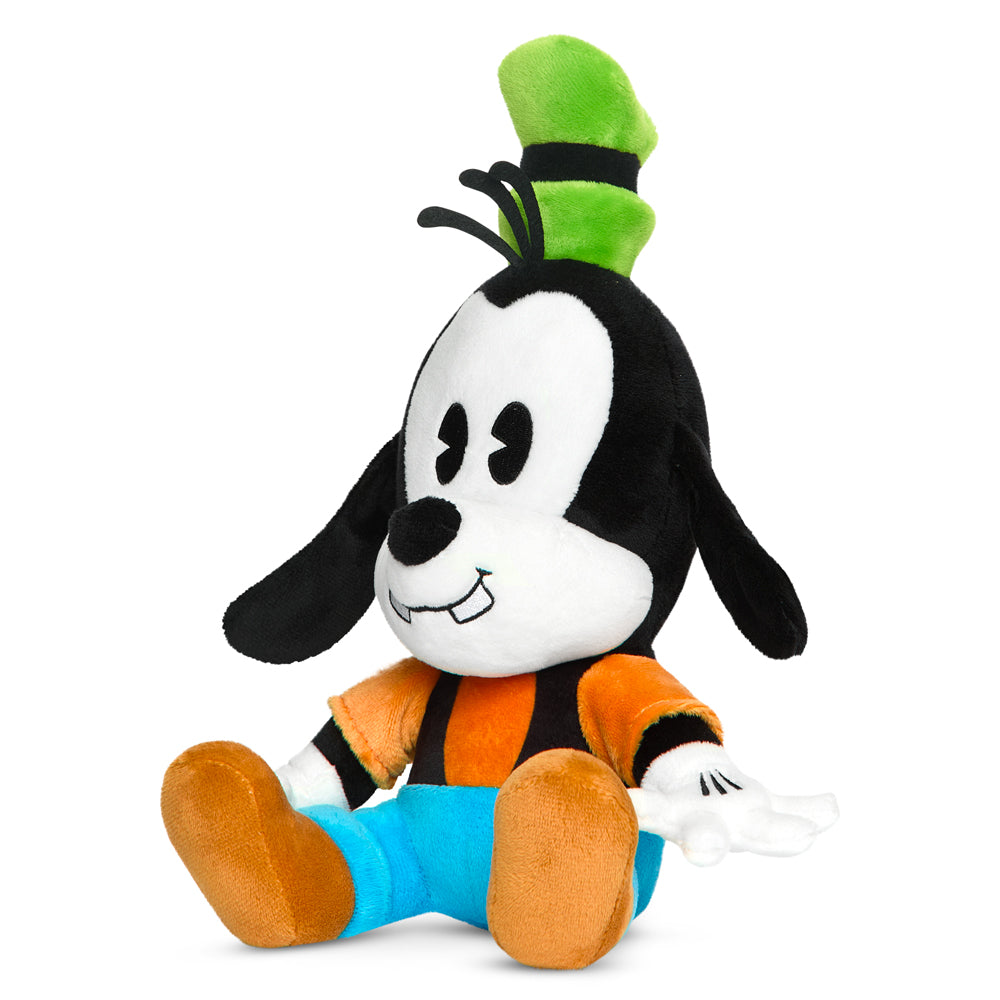 Disney Goofy 7.5-inch Phunny plush by Kidrobot showing plush toy with detailed Goofy character design and soft fabric.
