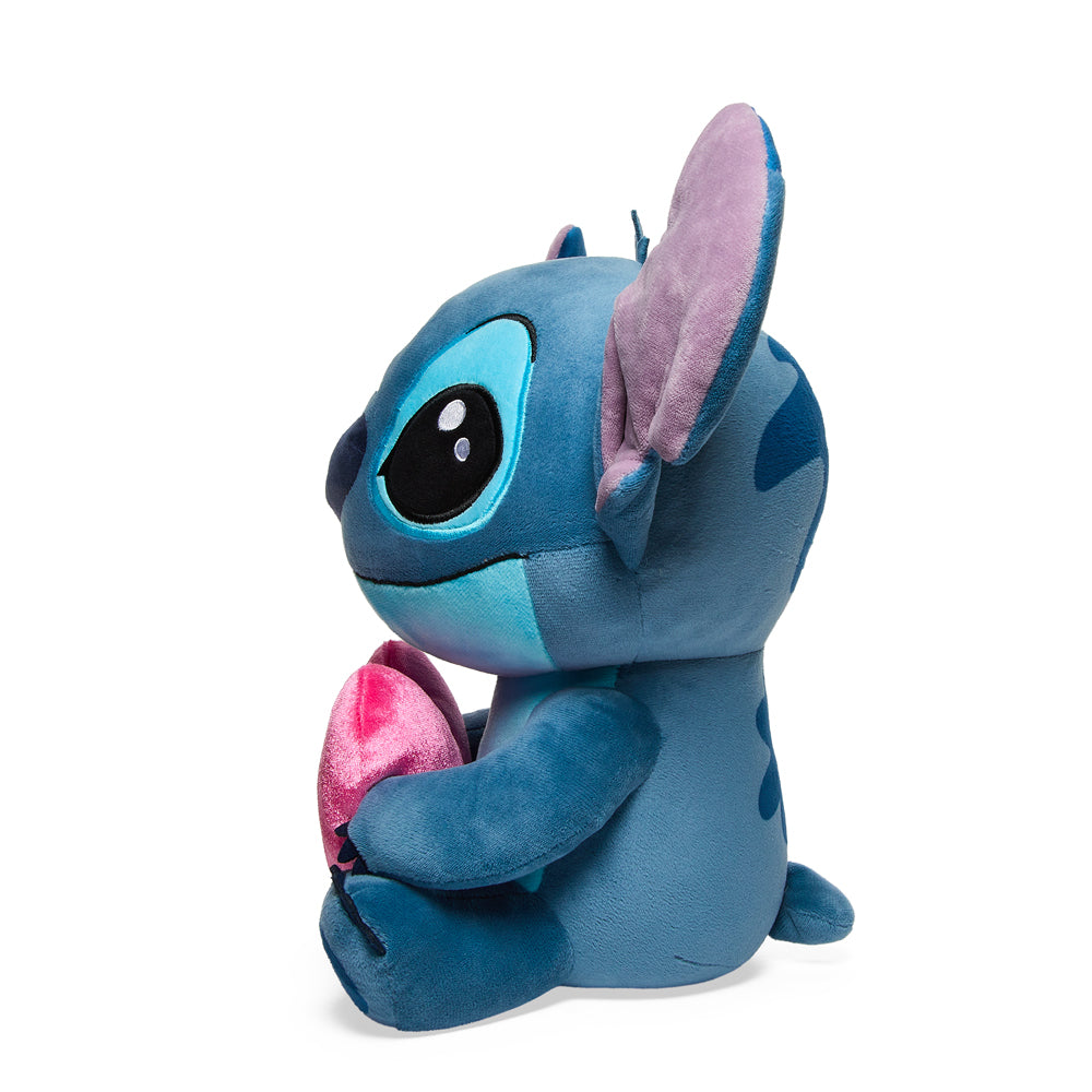 Disney Lilo & Stitch I Love Stitch 13-inch light-up plush toy featuring Stitch with glowing accents, soft and cuddly for fans.