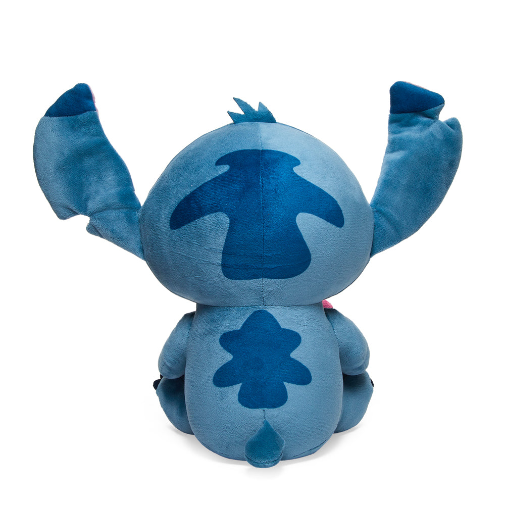 Disney Lilo & Stitch I Love Stitch 13-inch light-up plush toy with embroidered details and soft fabric, perfect for fans and collectors.
