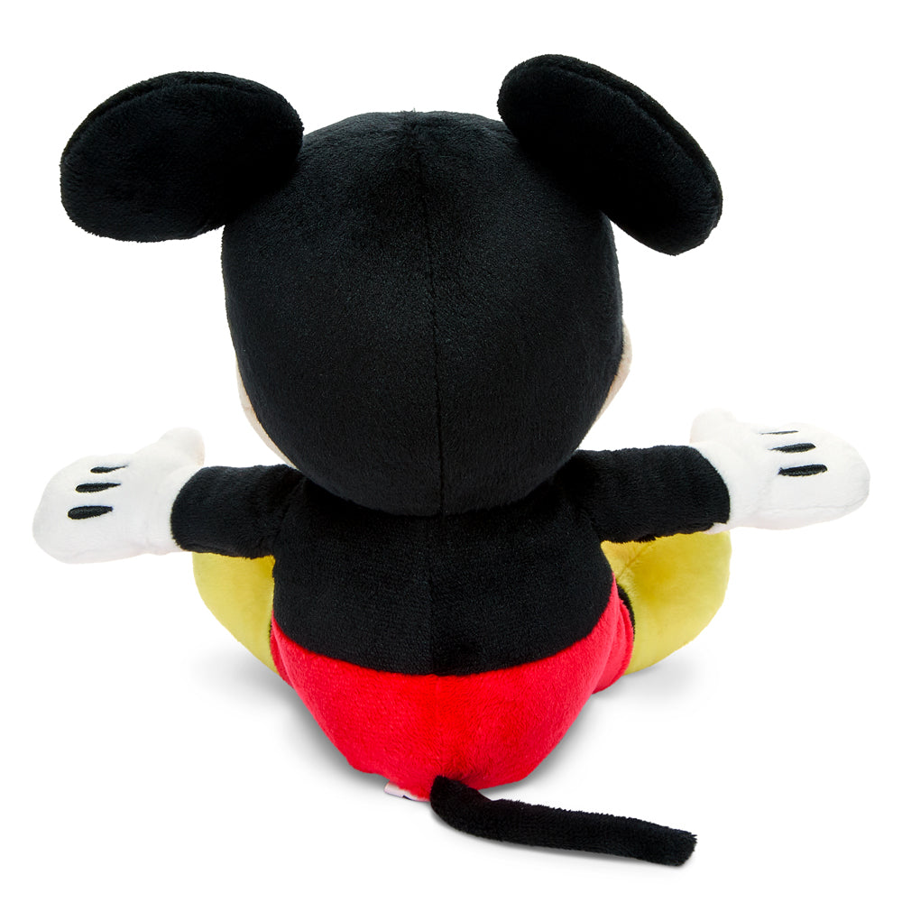 Disney Mickey Mouse 8-inch Phunny plush by Kidrobot, soft and cuddly Disney character toy with classic Mickey design