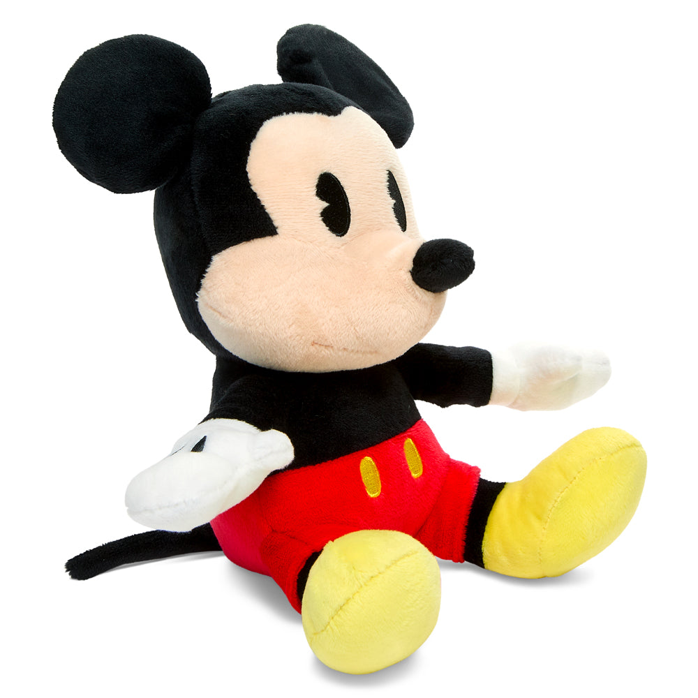 Disney Mickey Mouse 8-inch Phunny plush by Kidrobot featuring soft fabric and classic Mickey Mouse design.