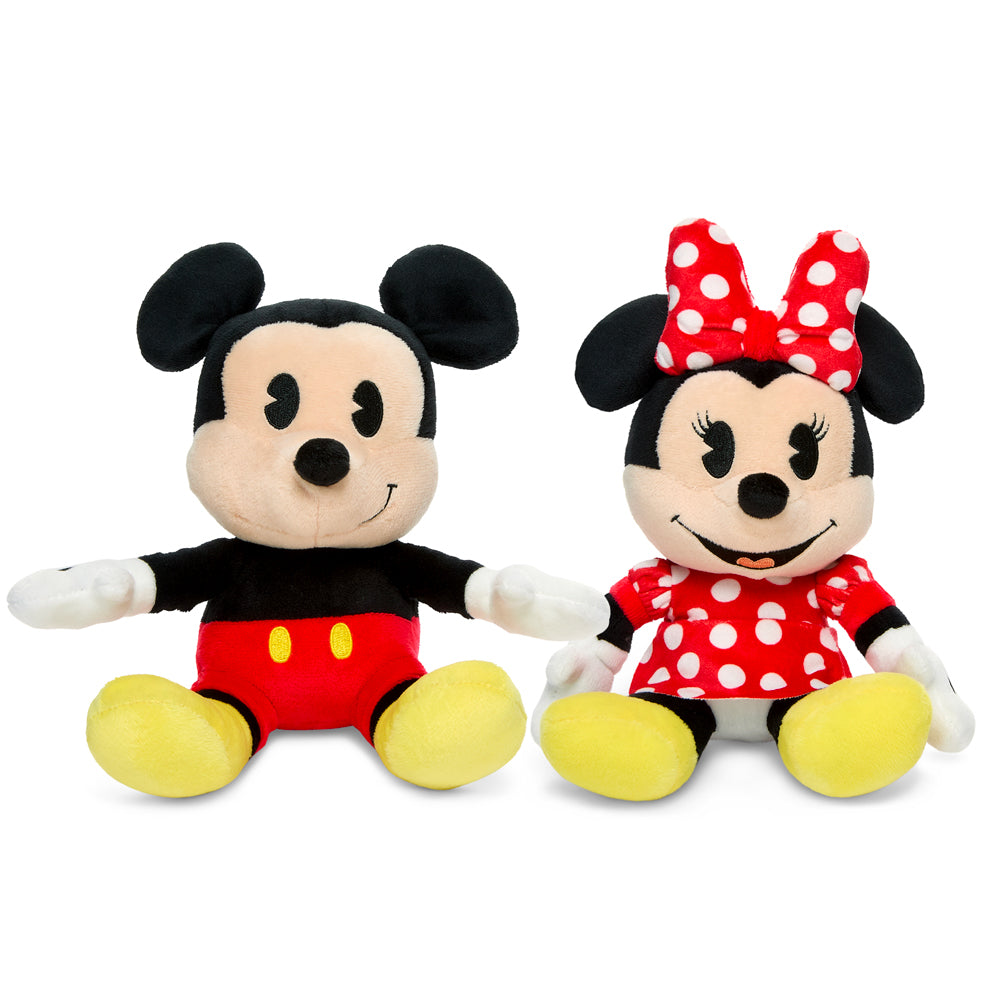 Disney Minnie Mouse 8-inch Phunny plush by Kidrobot, soft and cuddly toy with iconic Minnie Mouse design.