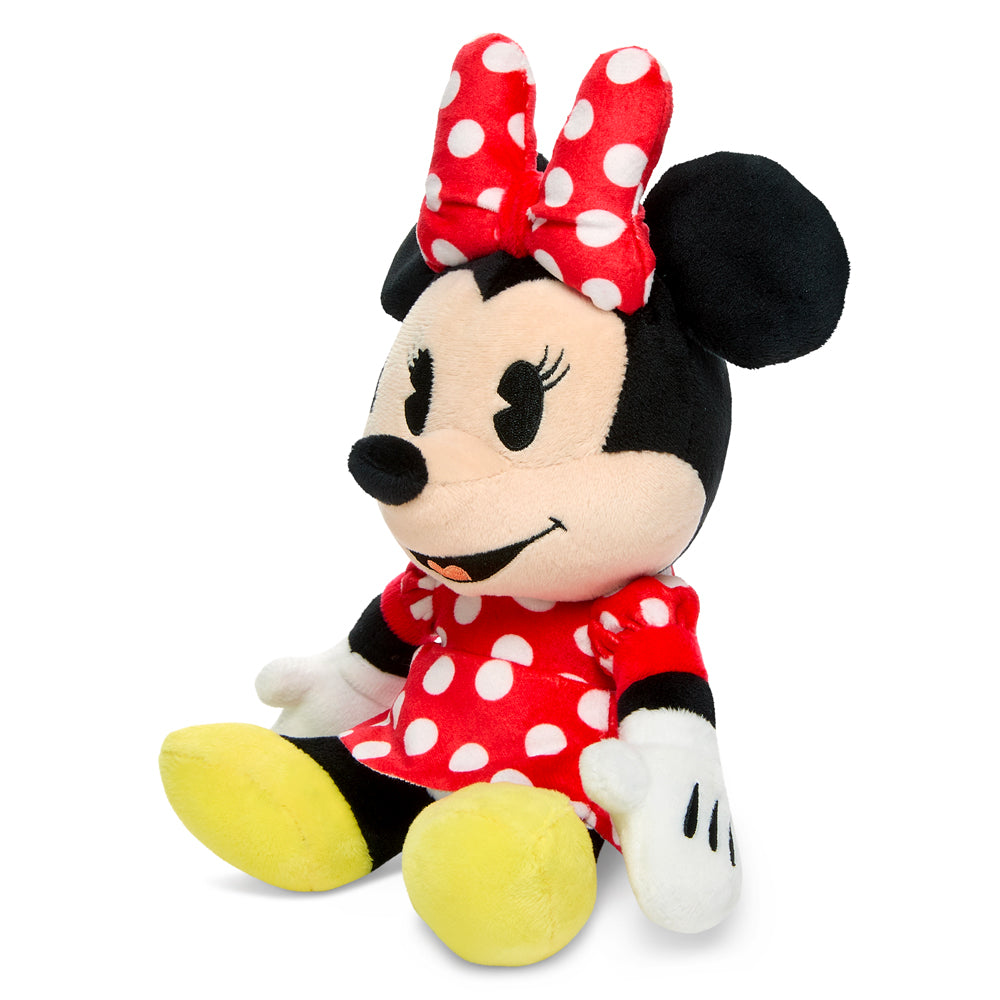 Disney Minnie Mouse 8-inch Phunny plush by Kidrobot featuring soft fabric and classic Minnie Mouse design.