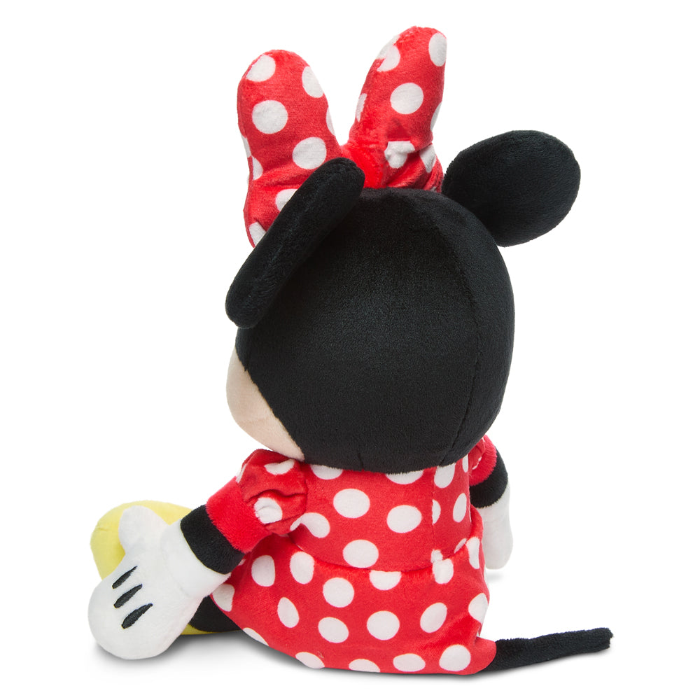 Disney Minnie Mouse 8-inch Phunny Plush by Kidrobot featuring soft fabric, classic Minnie design, and cheerful expression.