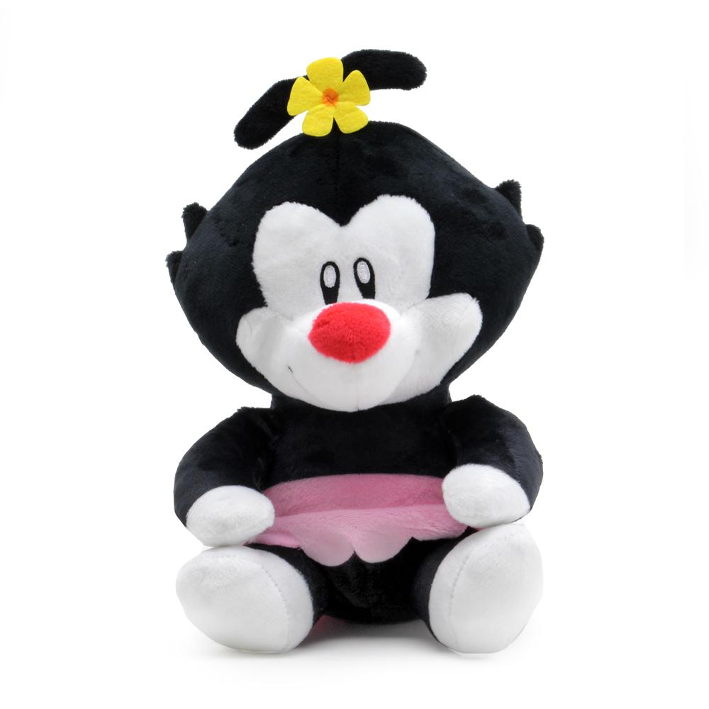 Animaniacs Phunny Plush by Kidrobot featuring Dot character, soft fabric, detailed cartoon design, ideal for collectors and fans.