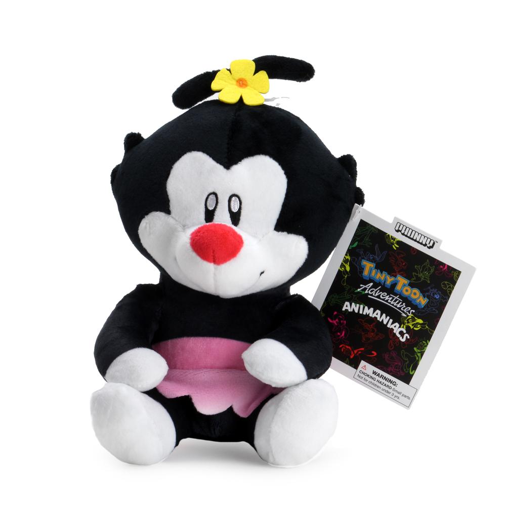 Soft DOT Animaniacs Phunny Plush by Kidrobot featuring animated character with colorful fabric and detailed stitching.