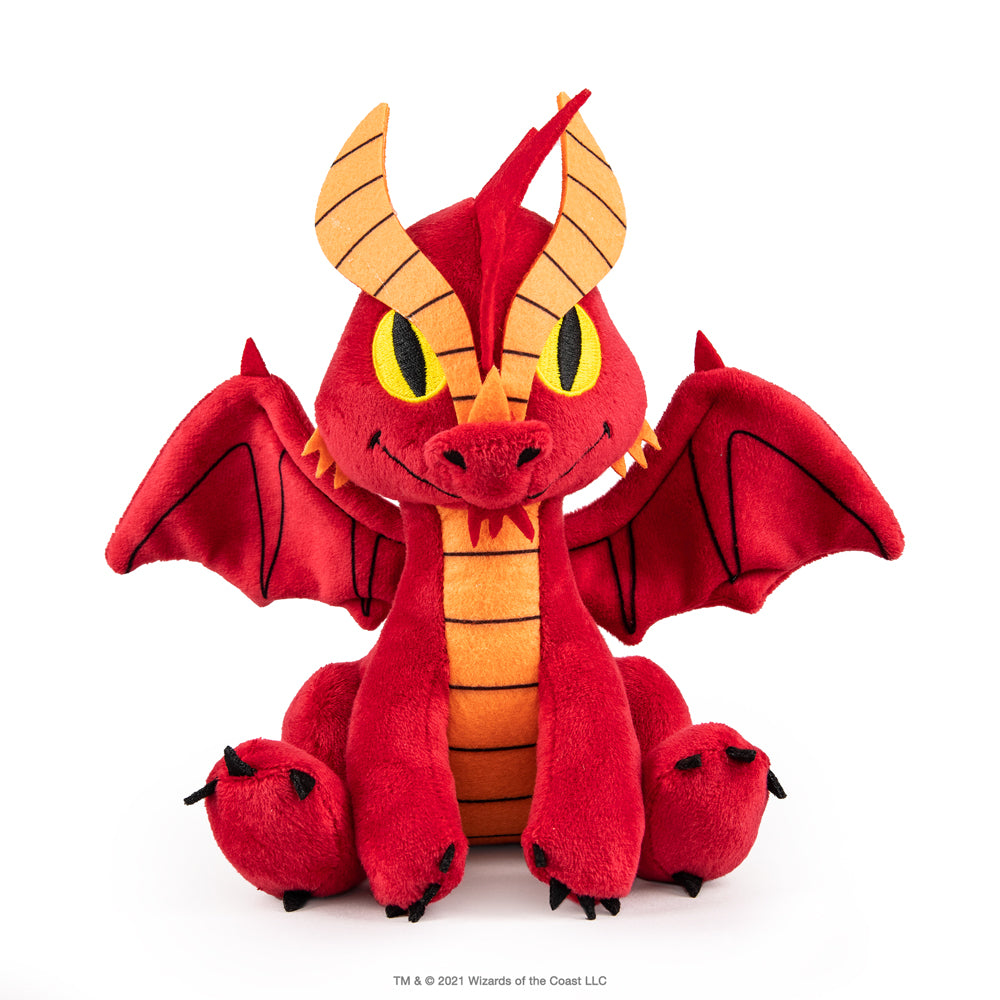琉球ホタルガラス瞳蓄光☆双尾天龍アートドールDragonぬいぐるみ幻獣ドラゴン赤 dungeons-dragons-red-dragon-