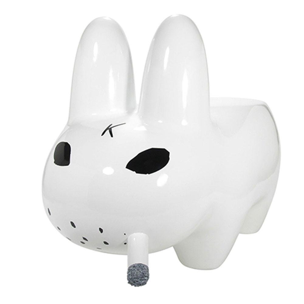 Kidrobot Art Giant White Smorkin' Labbit Stool by Frank Kozik - Kidrobot - Designer Art Toys