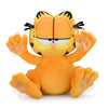 Garfield 8-inch plush suction cup window cling by Kidrobot in relaxed edition, showing Garfield's face with a friendly expression.