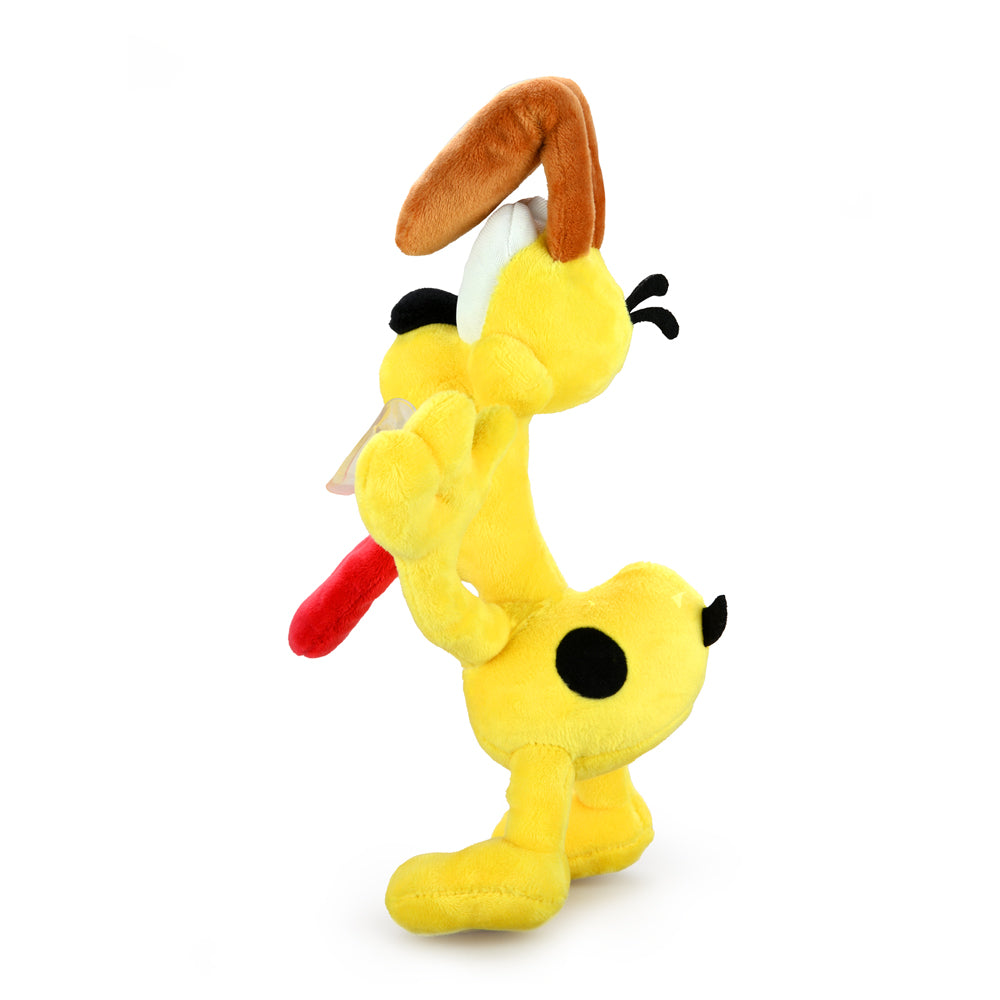 Garfield and Odie 8-inch plush suction cup window clinger by Kidrobot featuring soft fabric and colorful character details.