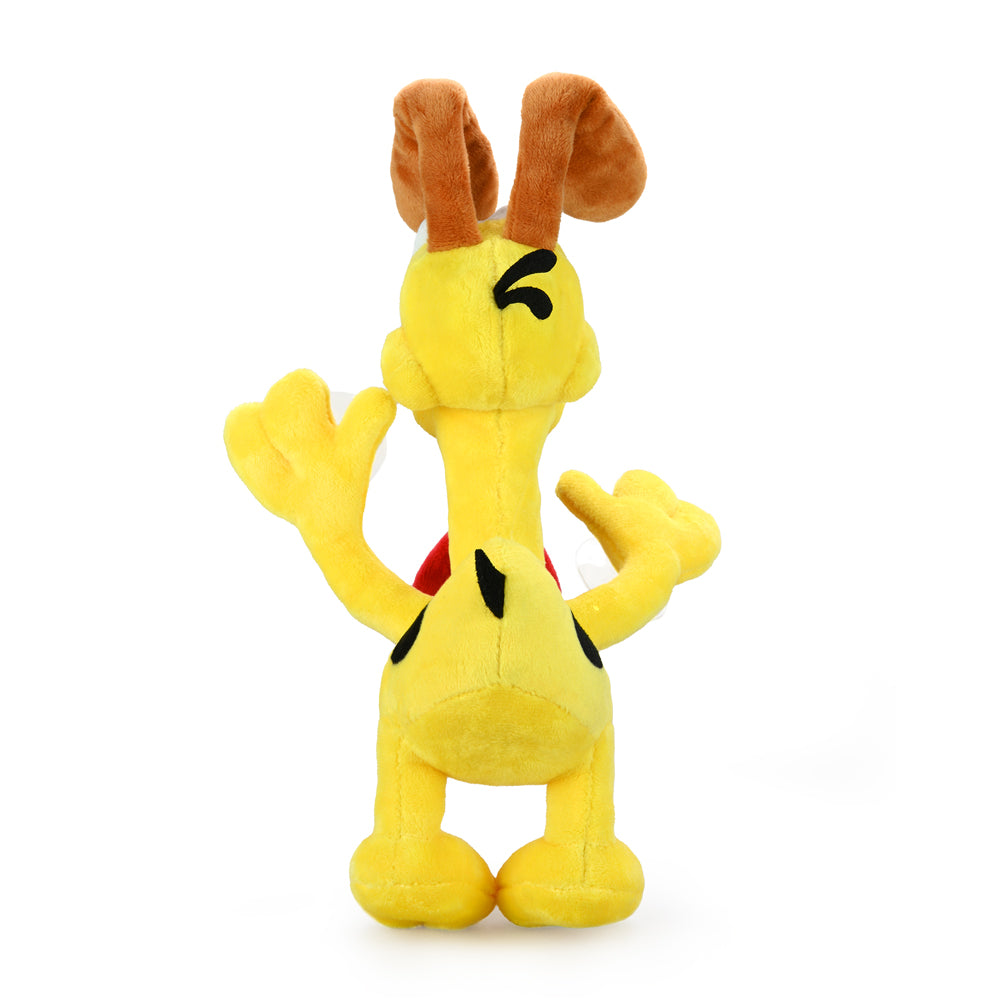 Garfield and Odie 8-inch plush suction cup window clinger by Kidrobot featuring soft fabric and colorful cartoon characters.