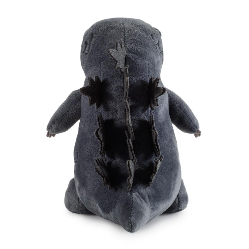 Godzilla 8-inch Phunny Plush by Kidrobot featuring soft fabric and detailed monster design.