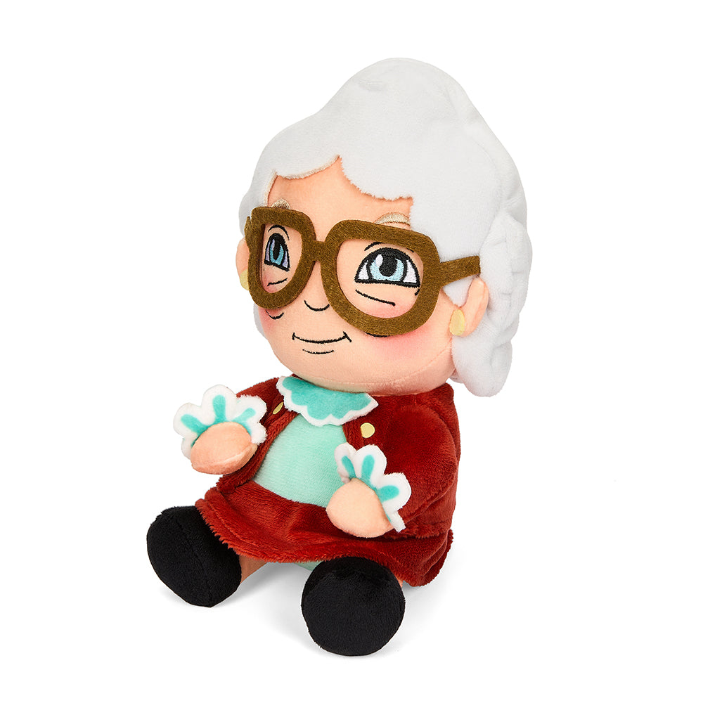 Golden Girls Sophia Phunny Plush, soft stuffed doll featuring the iconic character from the Golden Girls TV series.