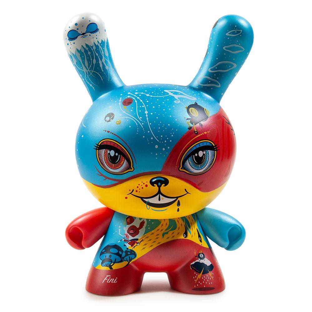 Good 4 Nothing 8-inch Dunny art figure by 64 Colors, featuring unique, vibrant design and detailed craftsmanship.