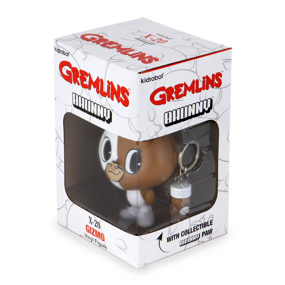 Gremlins Gizmo Bhunny 4-inch vinyl figure by Gremlins, showcasing the adorable plush-style design and detailed features.