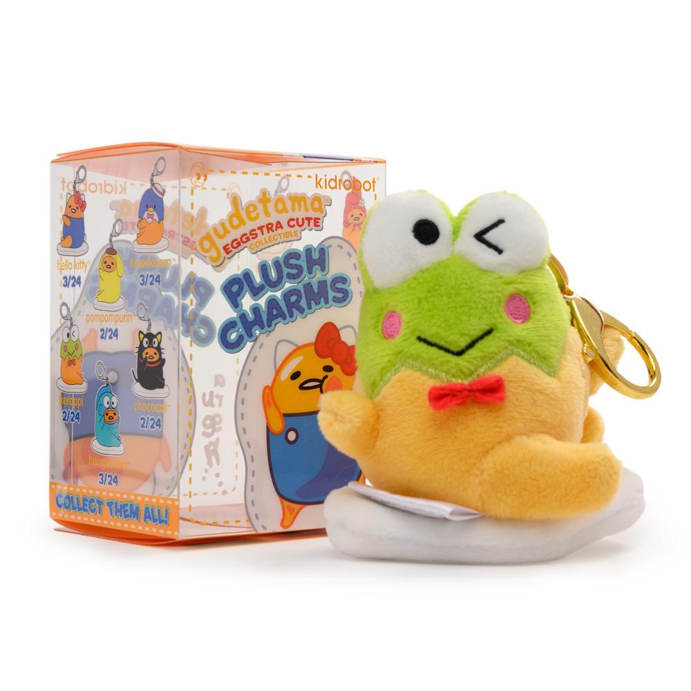 Gudetama the Lazy Egg Plush Charm Keychains by Kidrobot x Sanrio