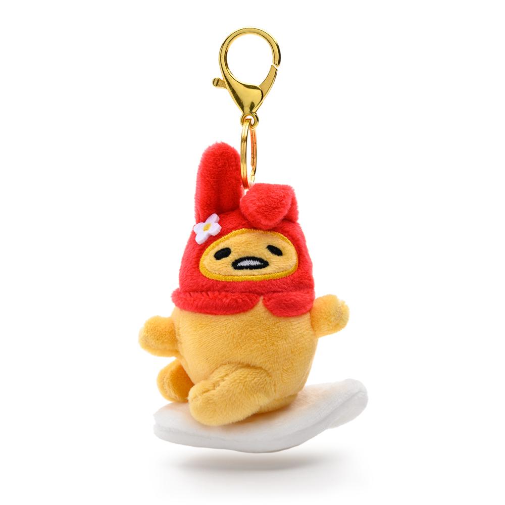 Gudetama the Lazy Egg Plush Charm Keychains by Kidrobot x Sanrio