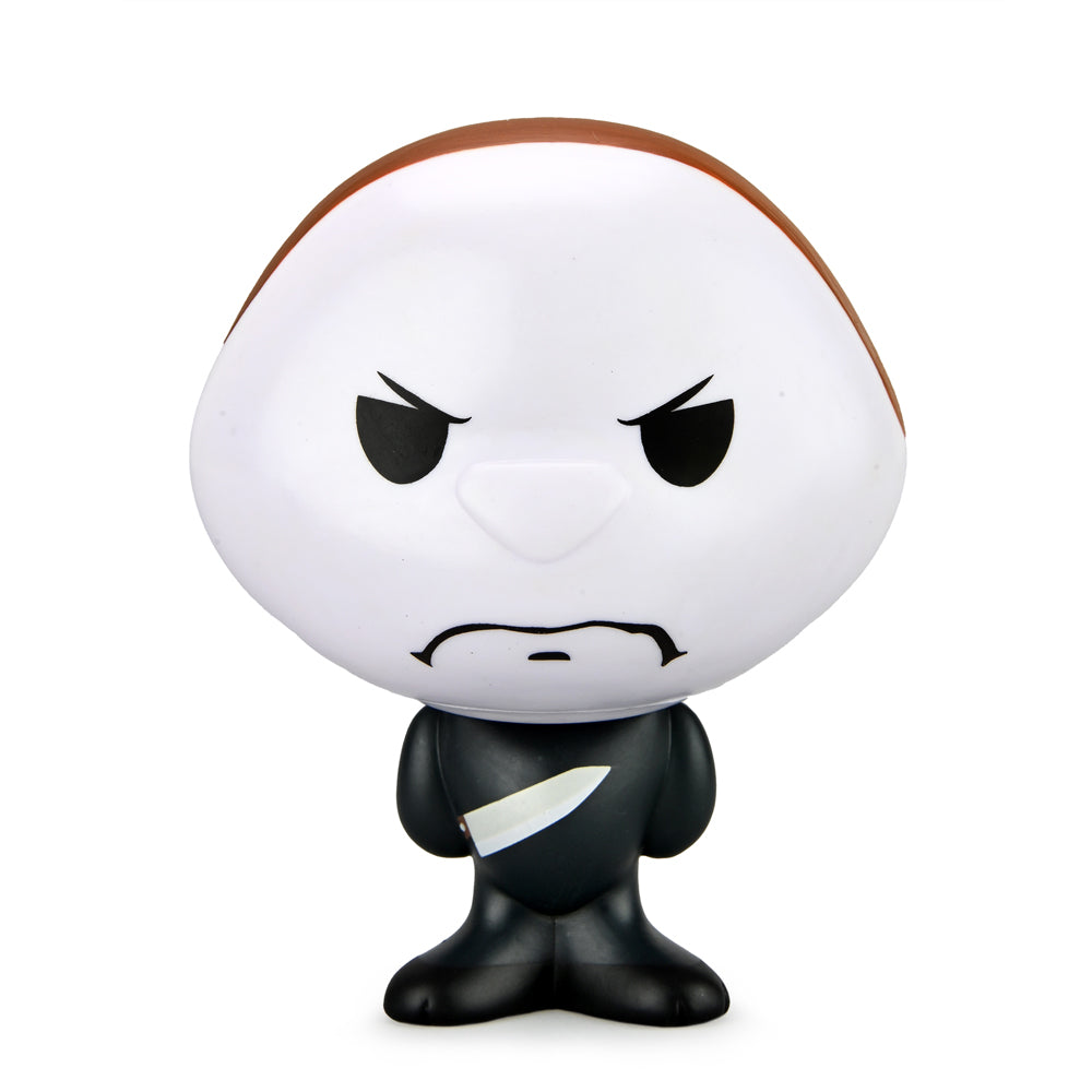 Halloween Michael Myers BHUNNY 4-inch vinyl figure featuring detailed design and iconic mask from the Halloween horror series.