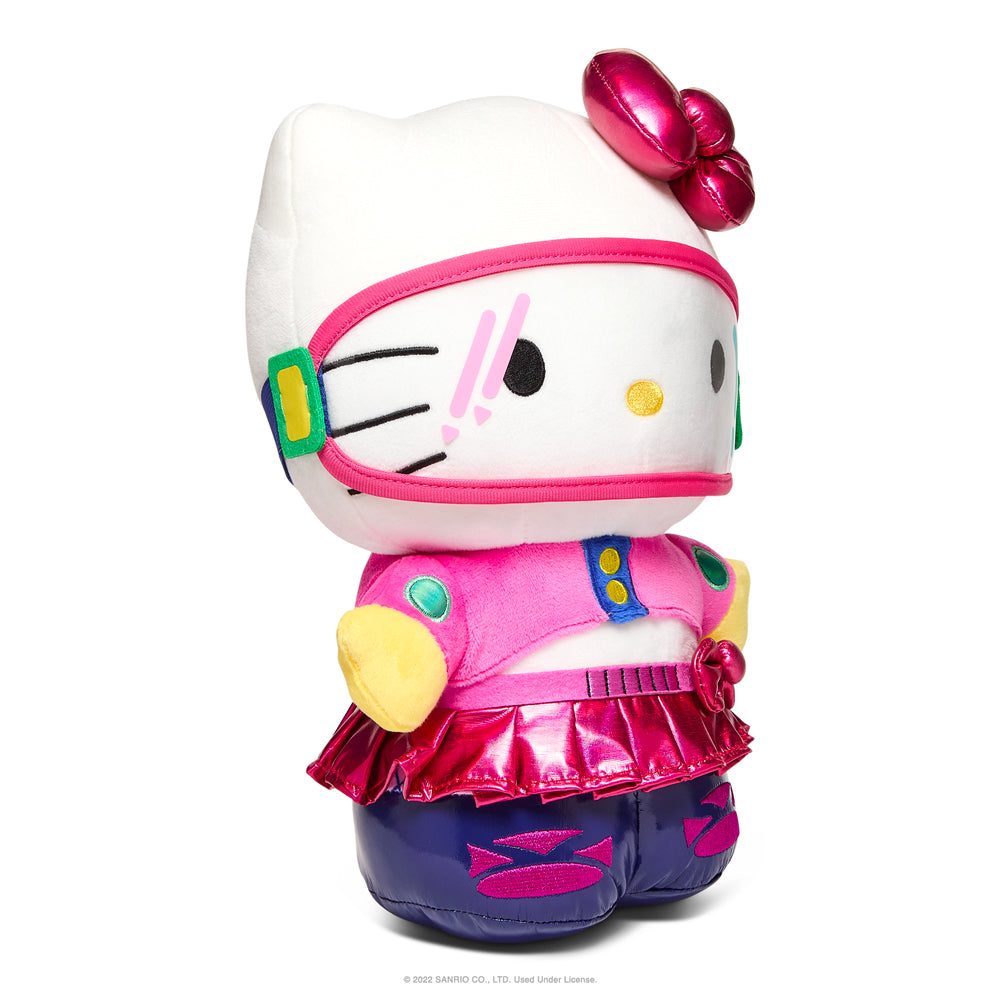 Hello Kitty and Friends Arcade Girl 13-inch plush by Sanrio featuring colorful, soft plush toy with cute character details.