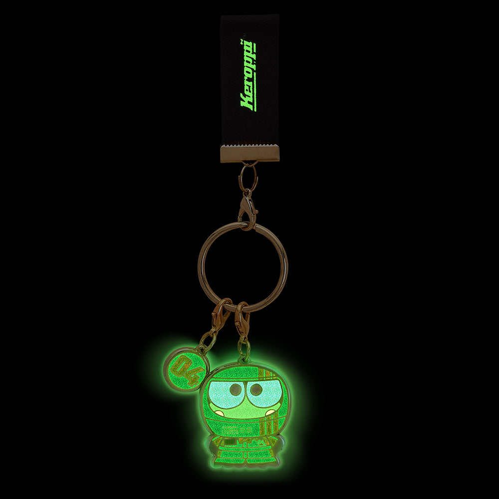 Sanrio Hello Kitty and Friends Tokyo Speed enamel keychain featuring colorful character designs and playful details.